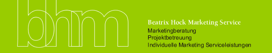 Beatrix Hock Marketing Service, Marketingberatung, Marketingbetreuung, Marketing Serviceleistungen, Marketingunterstützung, Marketingsupport, Marketing, Beatrix Hock, Frammersbach